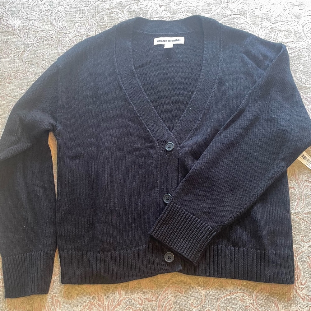 Amazon Essentials Men's Dark Cardigan Sweater